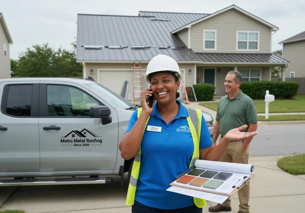 Storm Damage Metal Roof Repair in Packwood, IA